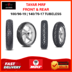 TAYAR MRF 100/90-19 | 140/70-17 MOGRIP METEOR FM2/M