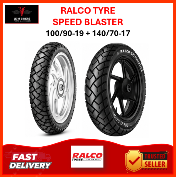 RALCO TYRE 100/90-19 | 140/70-17 SPEED BLASTER