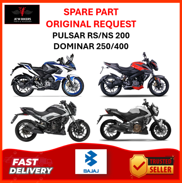 PULSAR RS/NS 200 | DOMINAR 250/400 SPARE PART LIST
