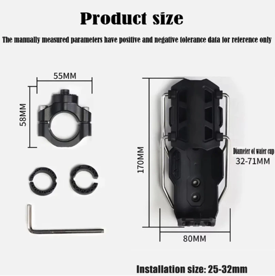 BOTTLE HOLDER MOTORCYCLE PREMIUM