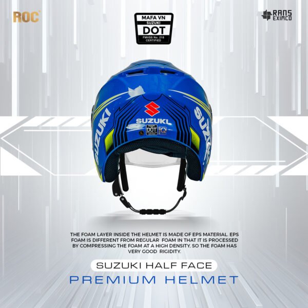 HALF FACE HELMET ORIGINAL SUZUKI VIETNAM