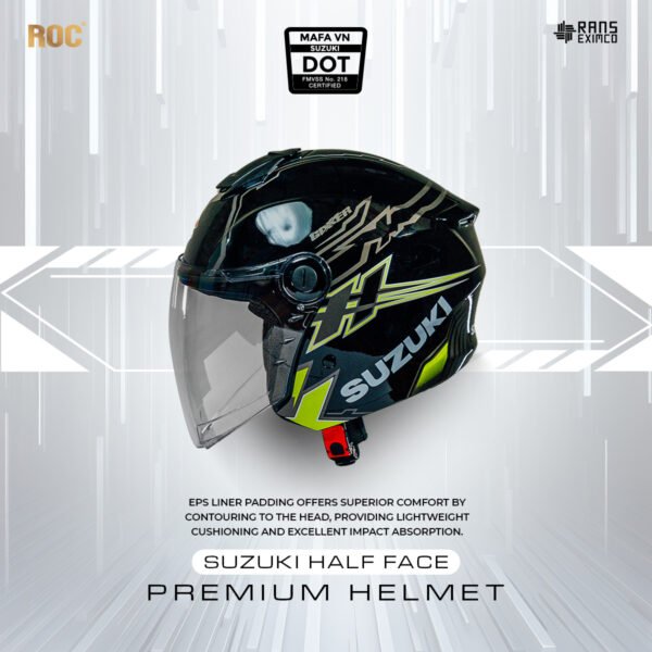 HALF FACE HELMET ORIGINAL SUZUKI VIETNAM