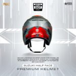 HALF FACE HELMET ORIGINAL SUZUKI VIETNAM