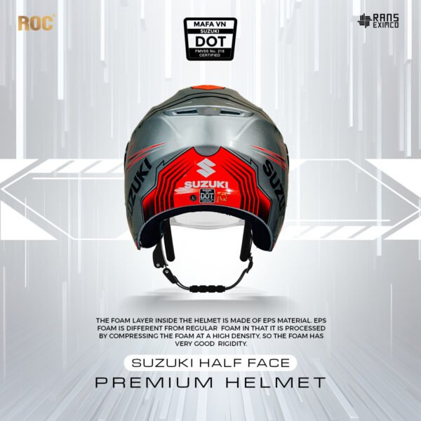 HALF FACE HELMET ORIGINAL SUZUKI VIETNAM