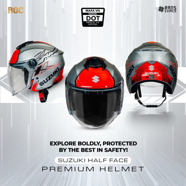 HALF FACE HELMET ORIGINAL SUZUKI VIETNAM