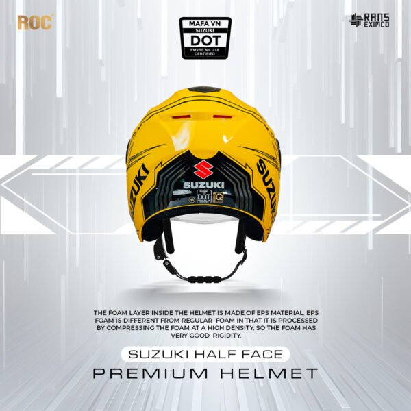 HALF FACE HELMET ORIGINAL SUZUKI VIETNAM