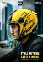 HALF FACE HELMET ORIGINAL SUZUKI VIETNAM
