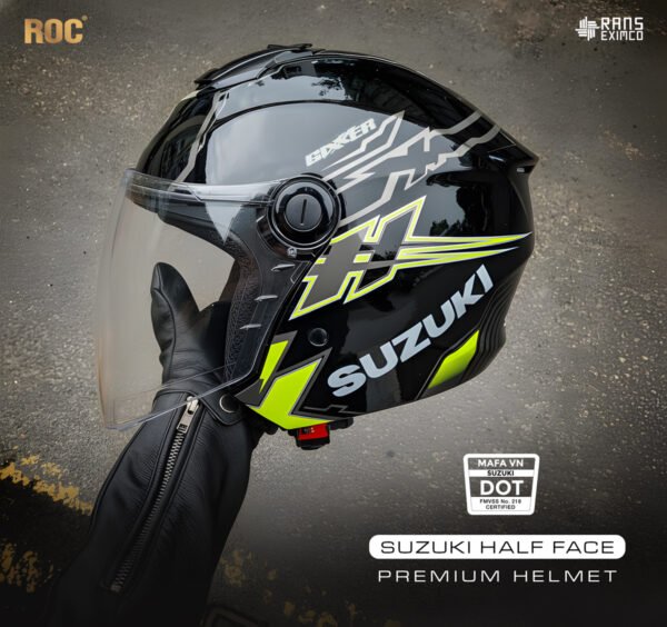 HALF FACE HELMET ORIGINAL SUZUKI VIETNAM