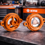 KTM COVER OIL FILTER TRANSPARENT NICECNC DUKE | RC | ADV