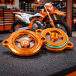KTM COVER OIL FILTER TRANSPARENT NICECNC DUKE | RC | ADV
