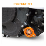 KTM COVER OIL FILTER TRANSPARENT NICECNC DUKE | RC | ADV