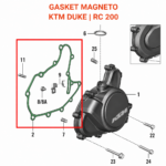 GASKET CLUTCH | GASKET MAGNETO ORIGINAL KTM DUKE/RC | 200/250/390