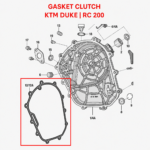 GASKET CLUTCH | GASKET MAGNETO ORIGINAL KTM DUKE/RC | 200/250/390