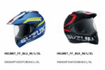 FULL FACE HELMET DUALSPORT ORIGINAL SUZUKI INDIA