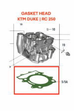 GASKET HEAD | GASKET BLOCK ORIGINAL KTM DUKE | RC 200/250/390