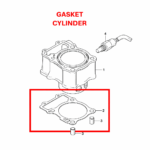 GASKET CYLINDER | GASKET CYLINDER HEAD ORIGINAL SUZUKI V-STROM 250 SX | GIXXER 250/SF