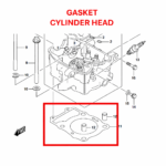 GASKET CYLINDER | GASKET CYLINDER HEAD ORIGINAL SUZUKI V-STROM 250 SX | GIXXER 250/SF