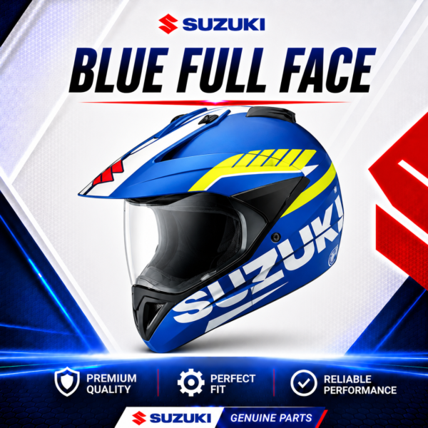 FULL FACE HELMET DUALSPORT ORIGINAL SUZUKI INDIA