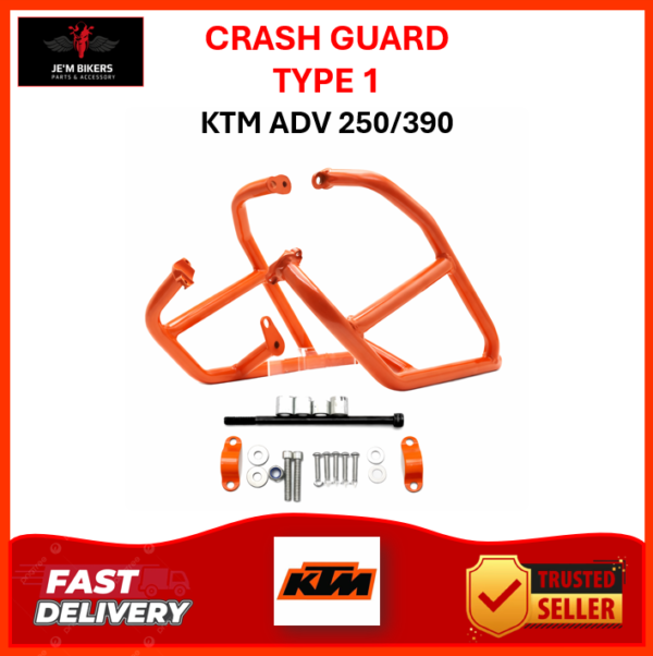 CRASH GUARD TYPE 1 KTM ADV 250/390