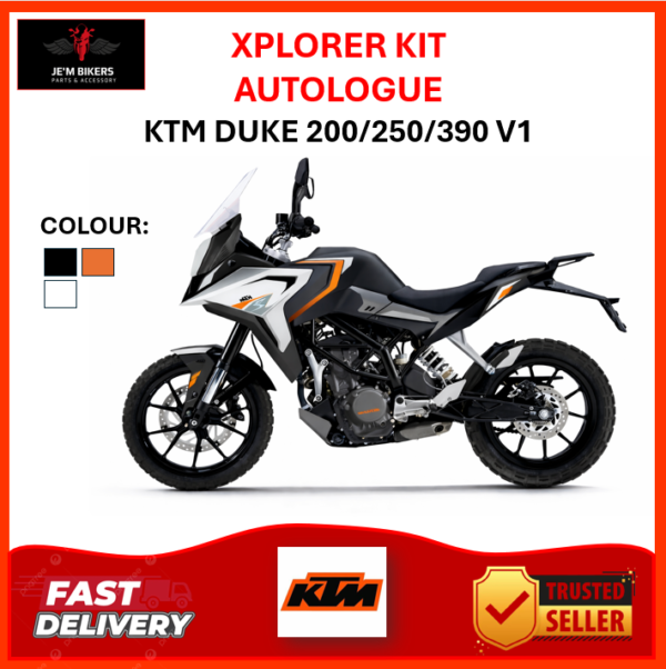 XPLORER KIT KTM DUKE 200/250/390 | V1 MODEL