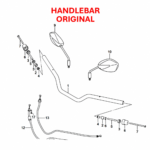 HANDLEBAR ORIGINAL SUZUKI V-STROM 250 SX | GIXXER 250 NAKED