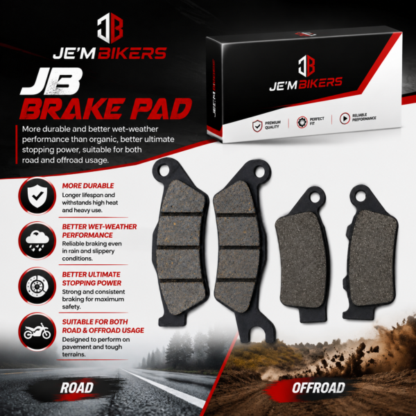 BRAKE PAD JB SUZUKI V-STROM 250 SX | GIXXER 250/SF