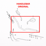 HANDLEBAR ORIGINAL SUZUKI V-STROM 250 SX | GIXXER 250 NAKED