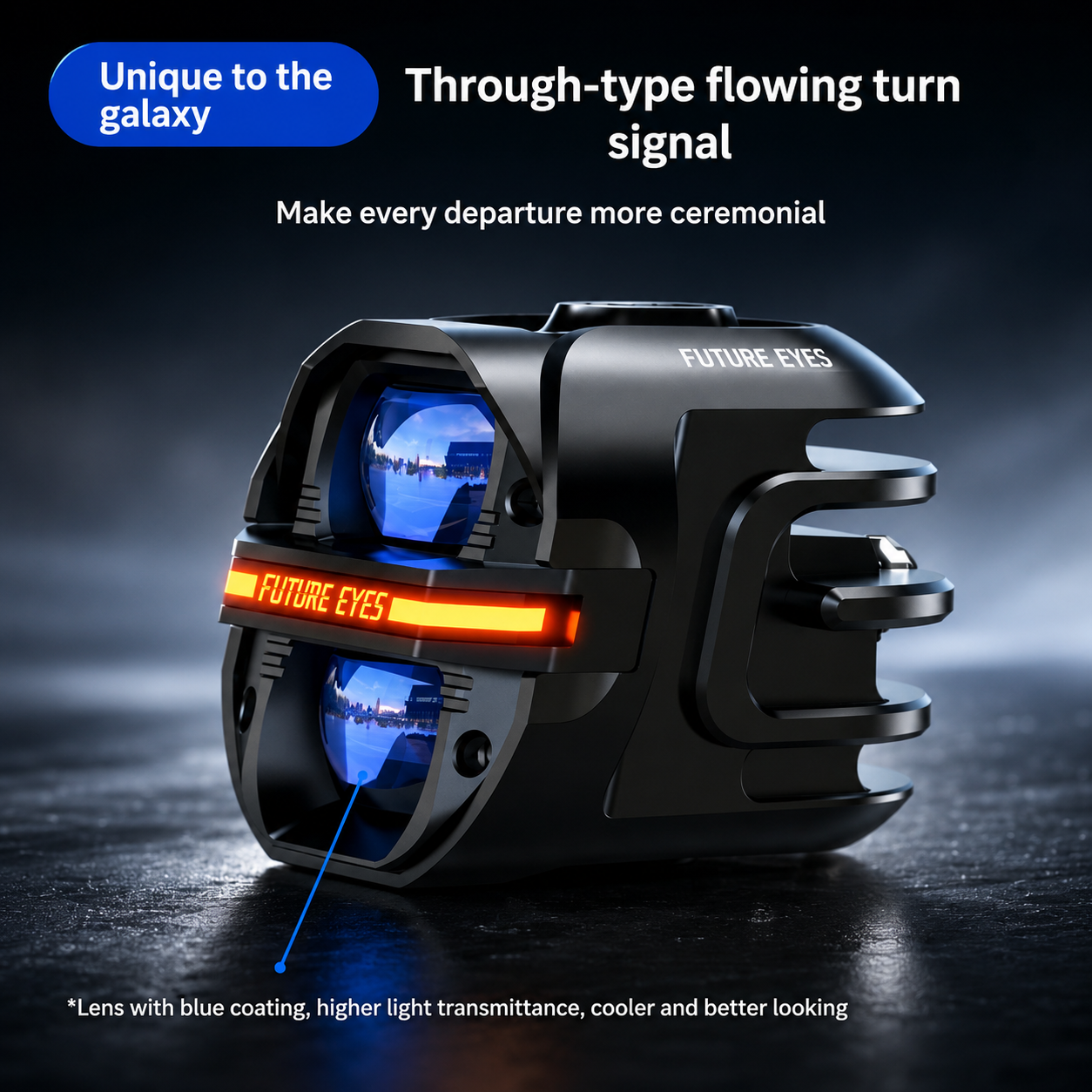 FUTURE EYES GALAXY X80 SPORTLIGHT MOTORCYCLE | UNIVERSAL