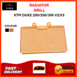RADIATOR GRILL KTM DUKE 200/250/390 | V2/V3