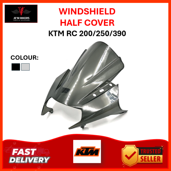 WINDSHIELD VISOR KTM RC 200/250/390