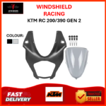 WINDSHIELD VISOR KTM RC 200/390 | GEN 2