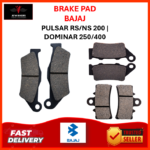 BRAKE PAD PULSAR RS/NS 200 | DOMINAR 250/400 | ALL MODEL