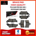 BRAKE PAD JB PULSAR RS/NS 200 | DOMINAR 250/400 | ALL MODEL