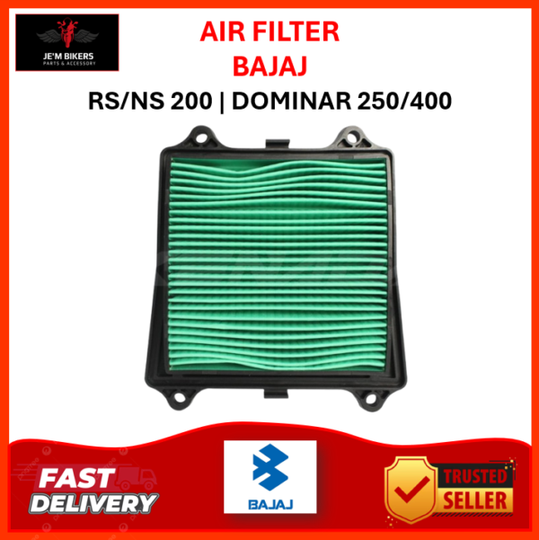 AIR FILTER PULSAR RS/NS 200 | DOMINAR 250/400