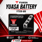 YTX9-BS YUASA BATTERY ORIGINAL BAJAJ PULSAR | DOMINAR | KTM DUKE/RC