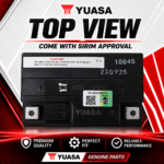 YTZ7V YUASA BATTERY ORIGINAL SUZUKI V-STROM 250 SX | GIXXER 250/SF