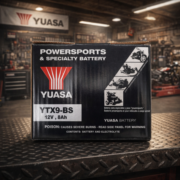 YTX9-BS YUASA BATTERY ORIGINAL BAJAJ PULSAR | DOMINAR | KTM DUKE/RC