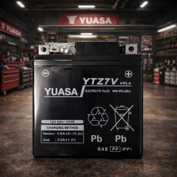 YTZ7V YUASA BATTERY ORIGINAL SUZUKI V-STROM 250 SX | GIXXER 250/SF