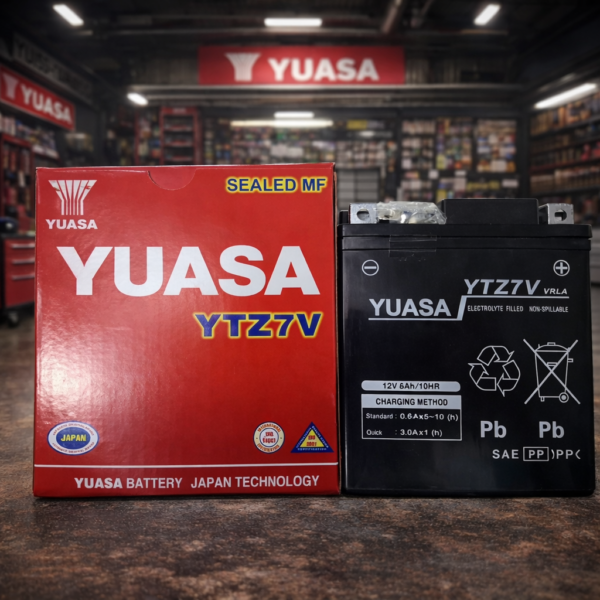 YTZ7V YUASA BATTERY ORIGINAL SUZUKI V-STROM 250 SX | GIXXER 250/SF