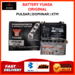 YTX9-BS YUASA BATTERY ORIGINAL BAJAJ PULSAR | DOMINAR | KTM DUKE/RC