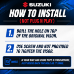 VISOR 5.0 SUZUKI GIXXER 250 SF | ALL MODEL