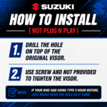 VISOR 3.0 SUZUKI GIXXER 250 SF