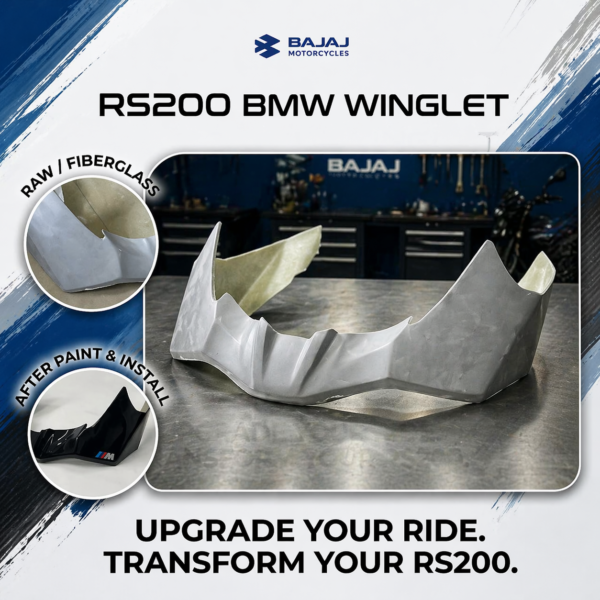 WINGLET MOTOGP PULSAR RS200 | NEW DESIGN