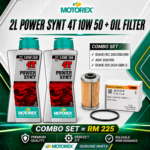 MOTOREX POWER SYNT 4T 10W/50 KTM DUKE | RC | ADV 200/250/390/690/890/1290 | ALL MODEL