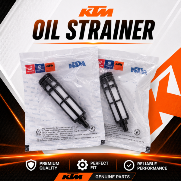 KTM MESH/OIL STRAINER ORIGINAL PULSAR RS/NS 200 | DOMINAR | DUKE/RC/ADV 200 250 390 | V1/V2/V3