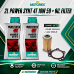 MOTOREX POWER SYNT 4T 10W/50 KTM DUKE | RC | ADV 200/250/390/690/890/1290 | ALL MODEL
