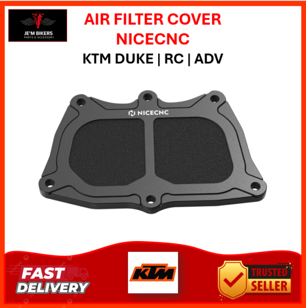 AIR FILTER COVER BOX NICECNC KTM DUKE | RC | ADV 200/250/390 | HUSQAVARNA 401