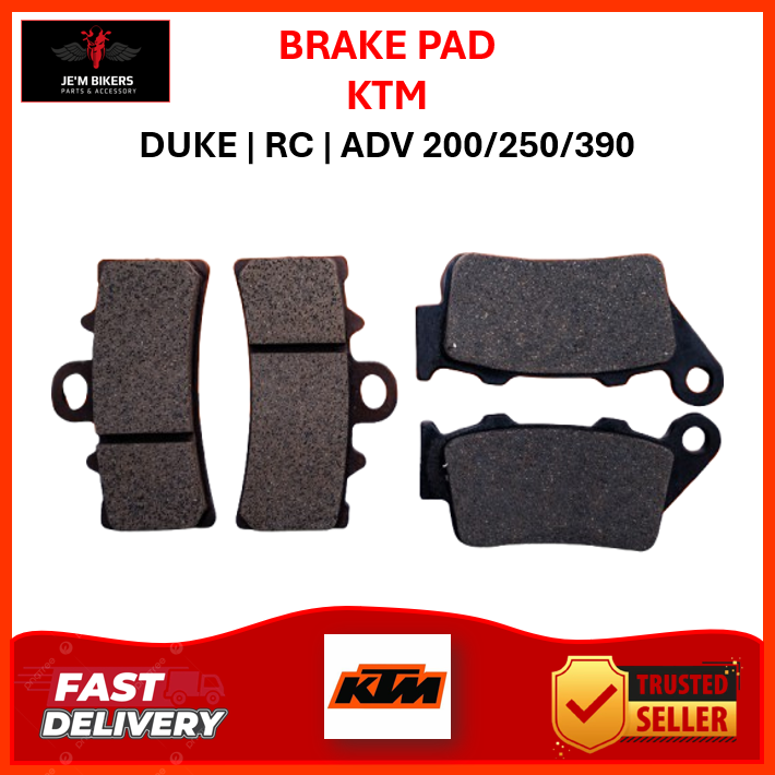 BRAKE PAD KTM DUKE/RC/ADV 200/250/390 | ALL MODEL