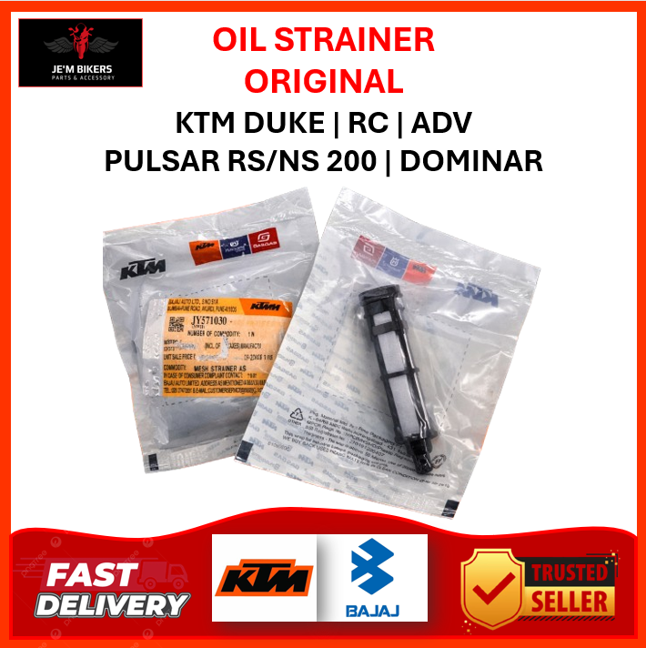 KTM MESH/OIL STRAINER ORIGINAL PULSAR RS/NS 200 | DOMINAR | DUKE/RC/ADV 200 250 390 | V1/V2/V3