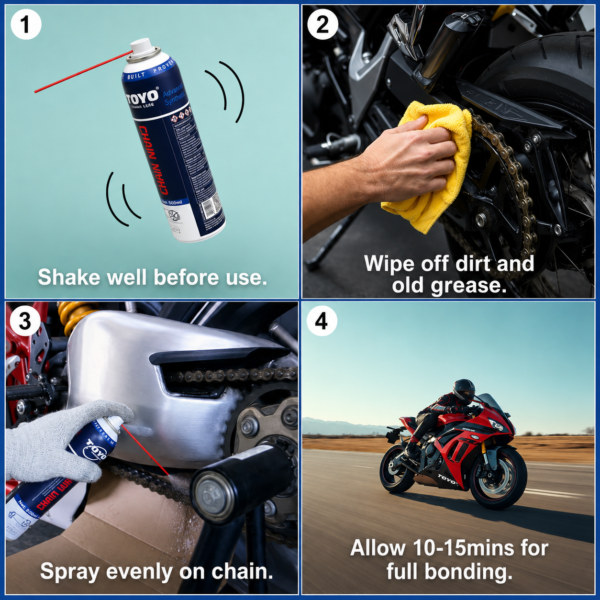 TOYO-G CHAIN LUBE 300ML | SUITABLE FOR ALL MOTORYCYLE